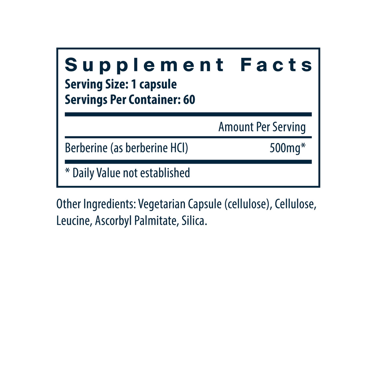 Berberine 500mg