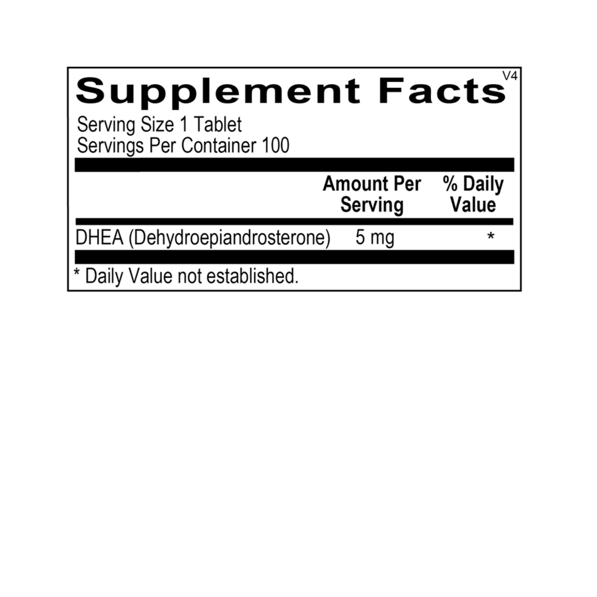 DHEA Tablets 5MG