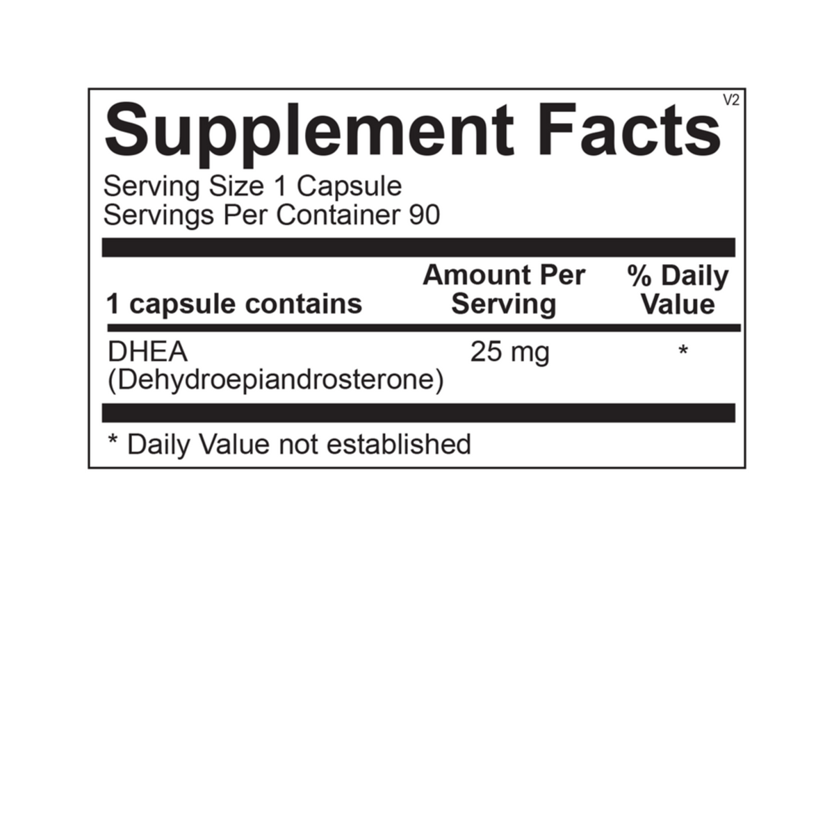 DHEA  25MG