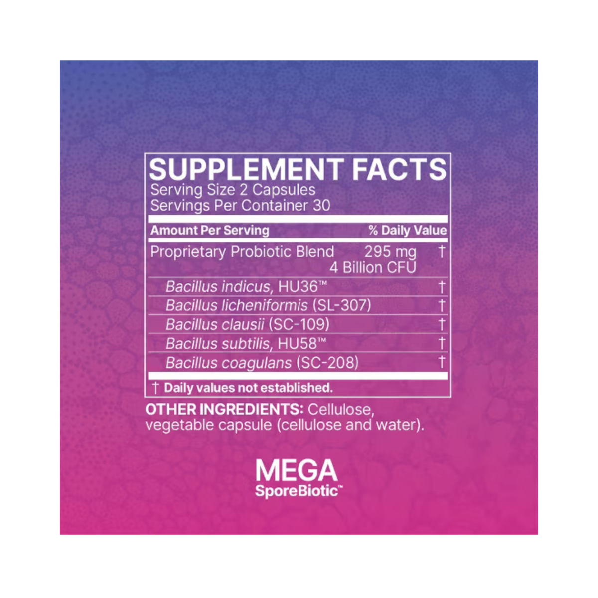 Mega SporeBiotic